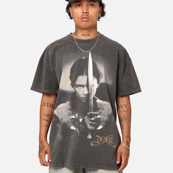 Culture King Other - Culture King Goat Crew X Dune 2 Syfy Chani (Zendaya) Heavyweight Graphic T-Shirt
